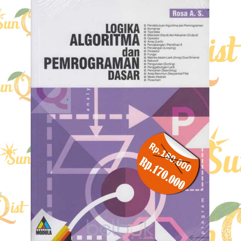 Jual Buku Logika Algoritma Dan Pemrograman Dasar | Shopee Indonesia