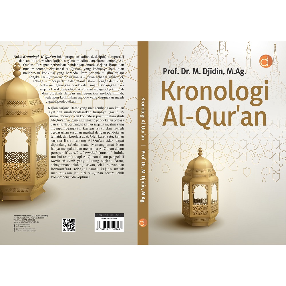 Jual Buku Kronologi Al-Qu’ran ORI Kajian Susunan dan Validitas Al Quran ...