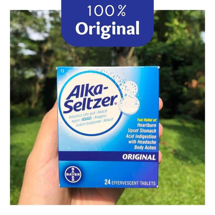 Jual Obat Cantik Bro.... Alka Seltzer Original 24 Effervescent Tablet ...