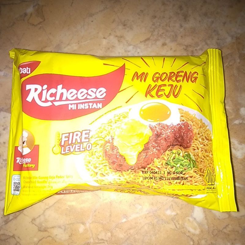 Jual Richeese mie instan mie goreng keju | Shopee Indonesia