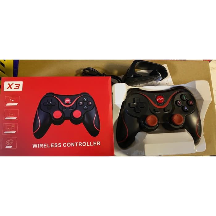 Jual Gamepad Bluetooth Controller for Android Terios T3 With Holder ...