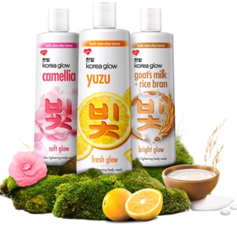 Jual Korea glow body wash 250ml Shopee Indonesia