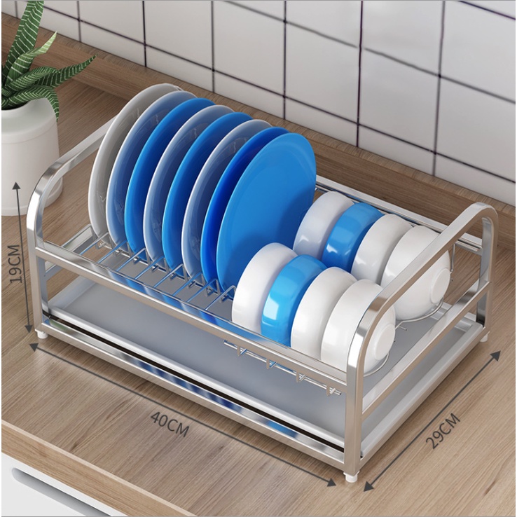 Jual ZEN - Rak Dapur Pengering Piring Stainless Alat Dapur Drying Dish ...