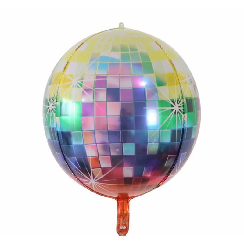 Jual BALON 4D DUNIA EARTH DISCO RAINBOW FOOTBALL | Shopee Indonesia