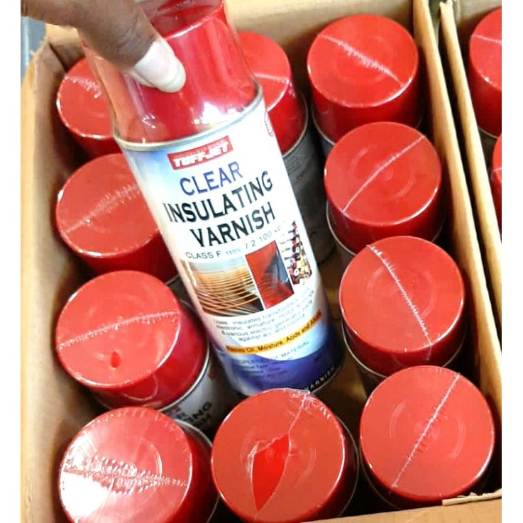 Jual TUFF JET CLEAR INSULATING VARNISH 400 ML | Shopee Indonesia
