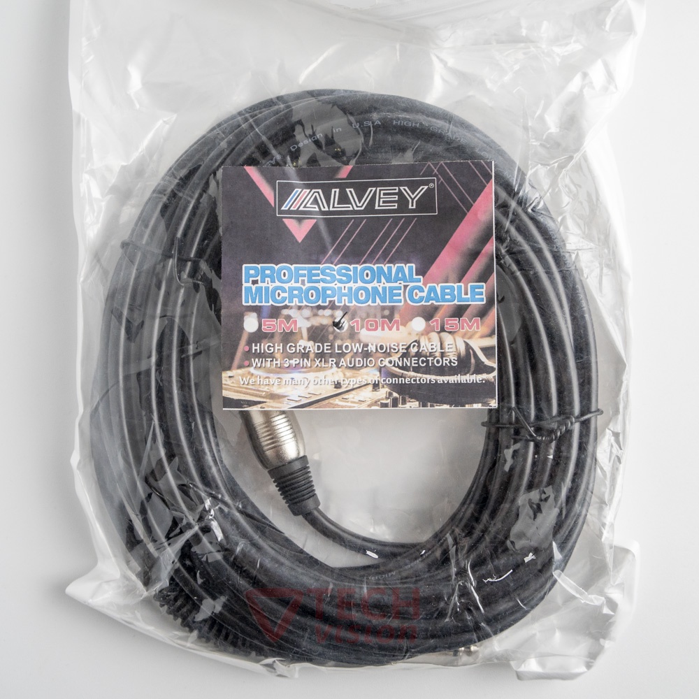 Jual Kabel Mic 10m Alvey Hitam Microphone 10 meter | Shopee Indonesia
