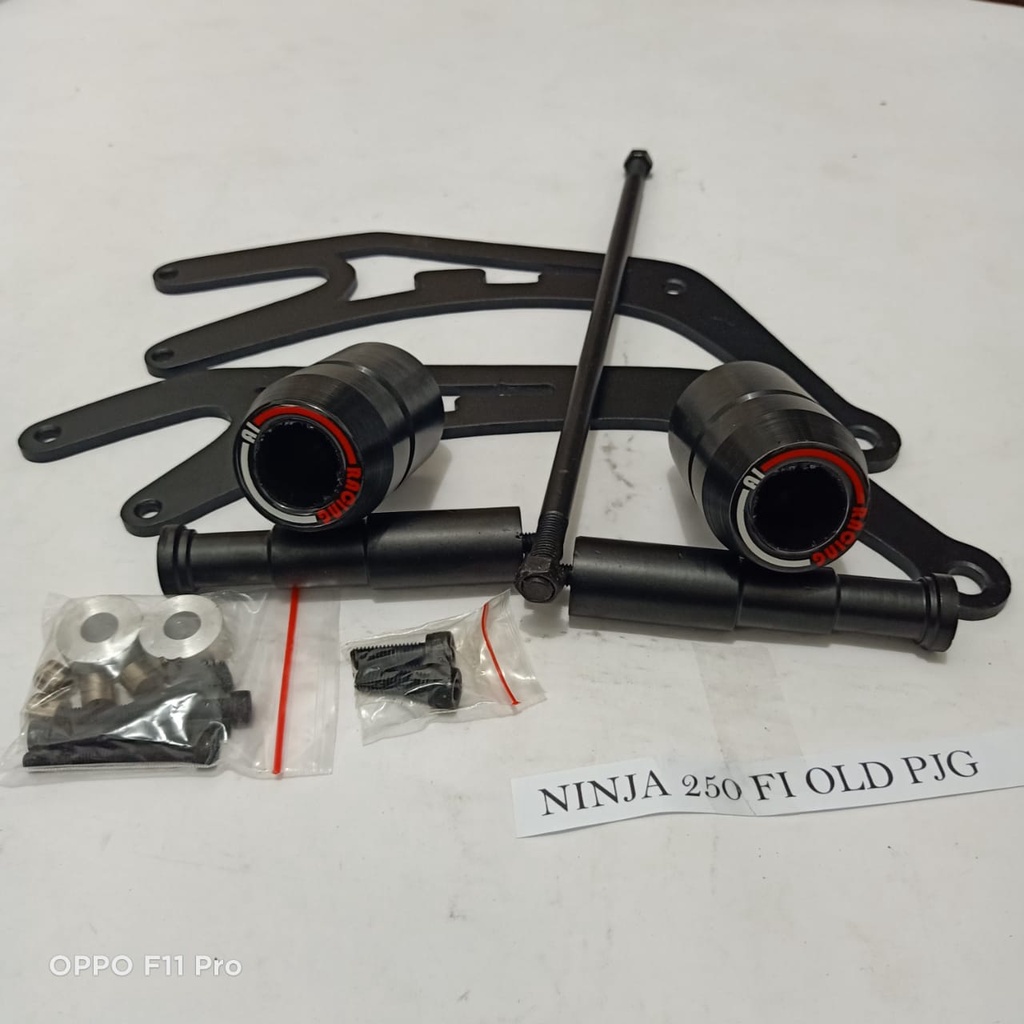 Jual frame slider Ninja 250 fi OLd K. PJG pelindung Body Fairing Ninja
