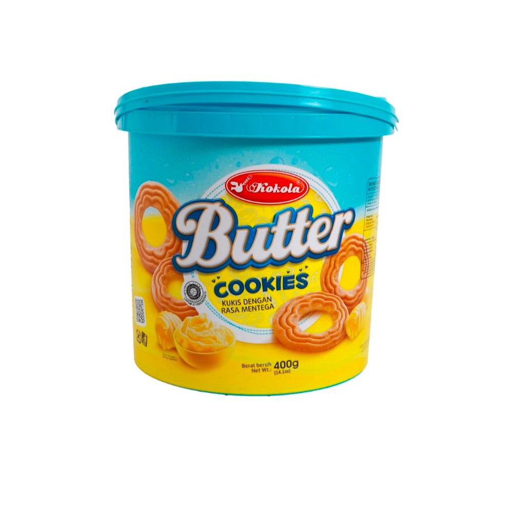 Jual KOKOLA BUTTER COOKIES CAN 400GR Shopee Indonesia