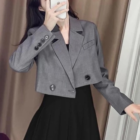 Jual [HANANEL] BLAZER WANITA BLAZER WANITA KOREA BLAZER CROP