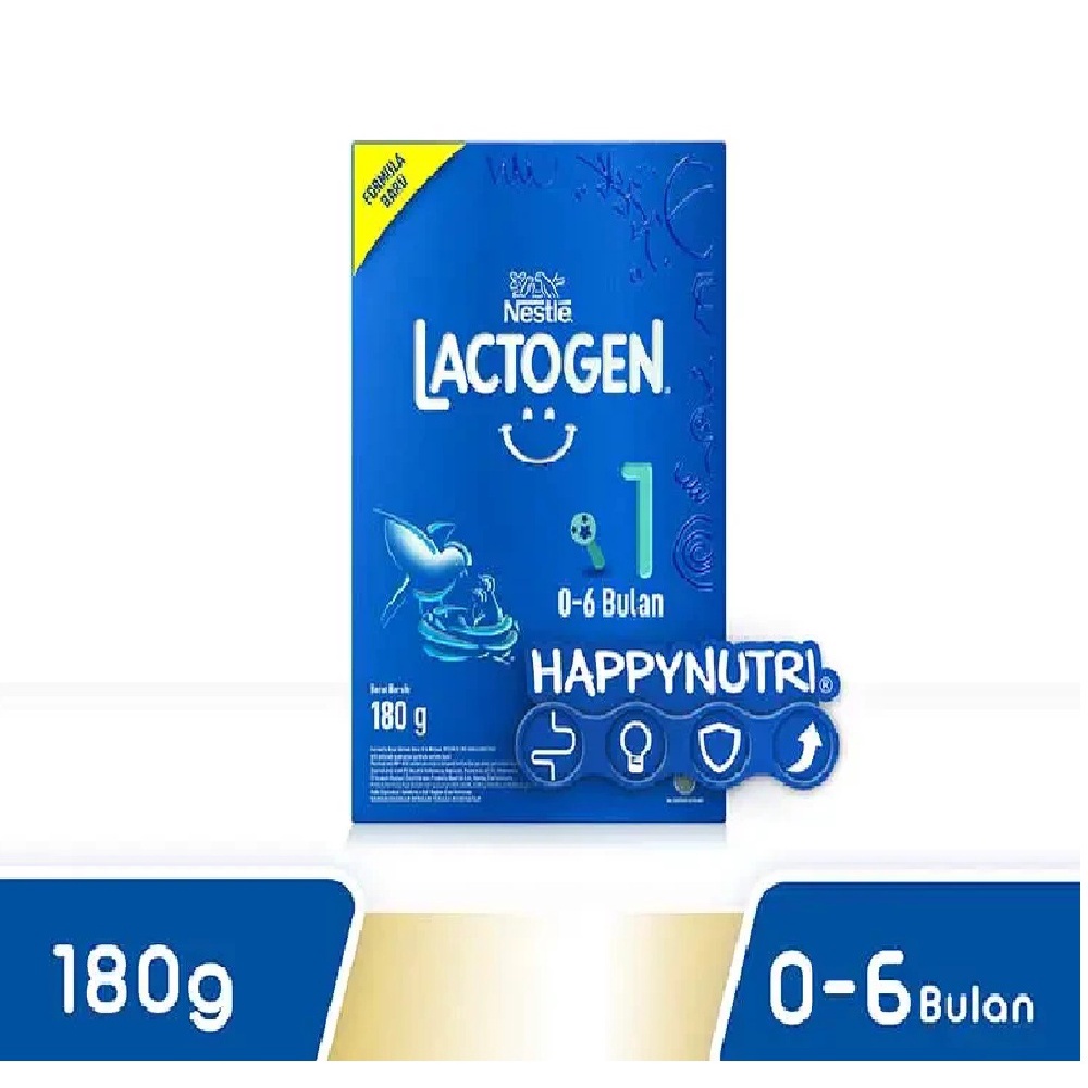 Jual Lactogen & Lactogrow Tahap 1/ 2/ 3 180 gr | Shopee Indonesia