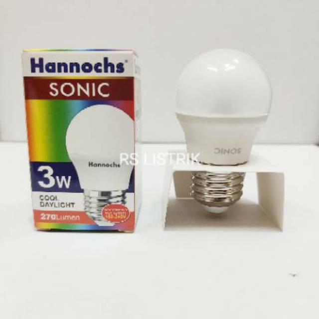Jual Lampu LED Sonic Hannochs 3 Watt Hannochs Sonic Ekonomis Bergaransi ...
