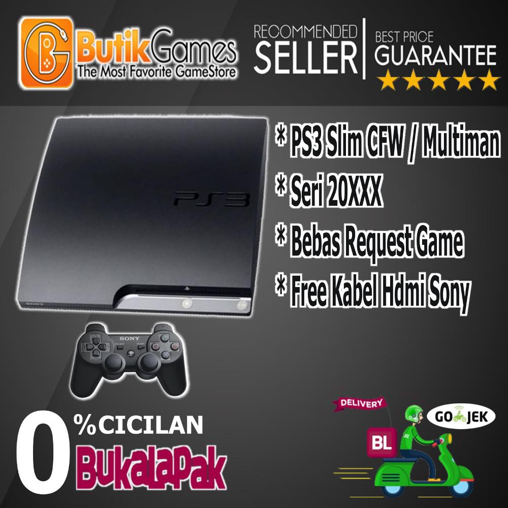 Jual Promo Sony Ps Slim Cfw Playstation Gb Stick Ori Pabrik