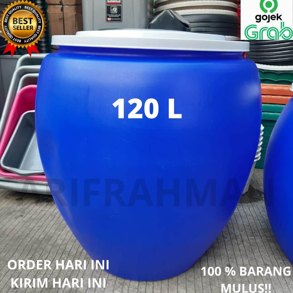 Jual Sale Green Leaf Gentong Air 60 120 Liter Tong Air Bak Penampung Air Shopee Indonesia 3073