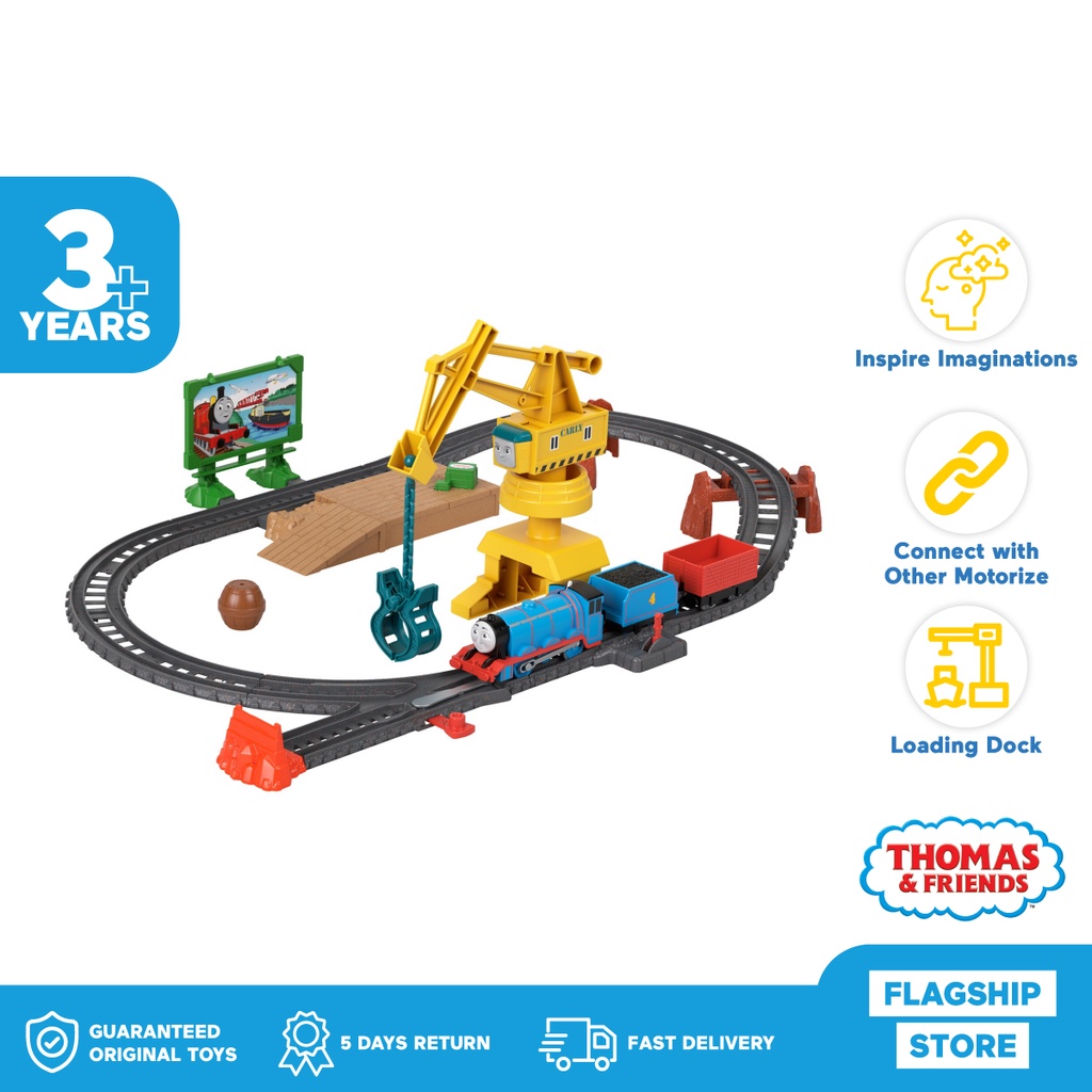 Jual Thomas & Friends Motorized Train Track Set Gordon's Cargo - Mainan ...