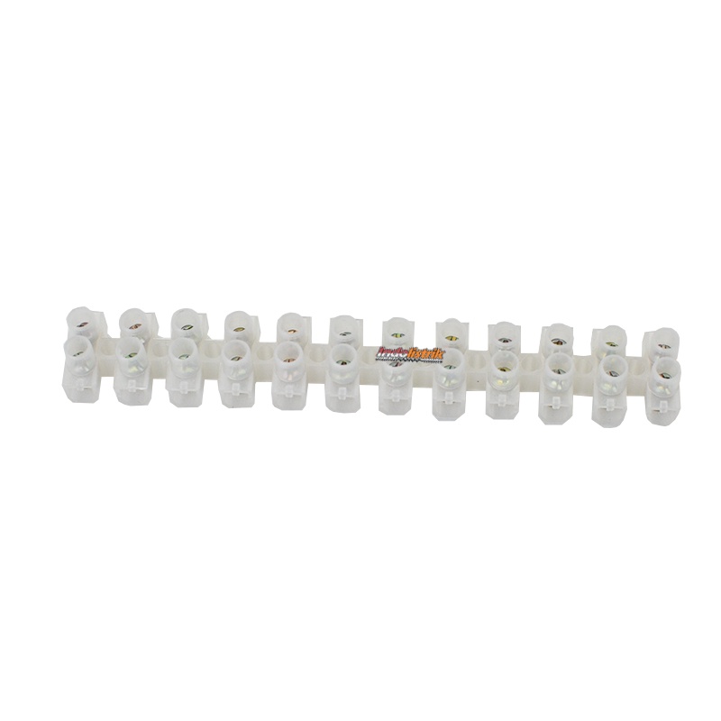 Jual Terminal Blok Krustin 6mm 6Ampere Putih TAB | Shopee Indonesia