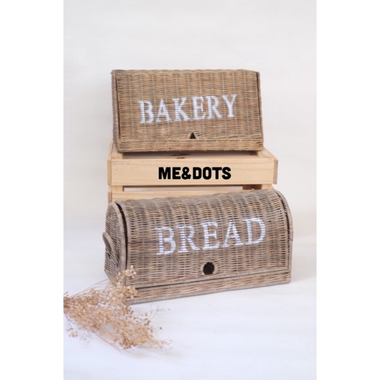 Jual me&dots - Tempat Roti Rotan | Shopee Indonesia