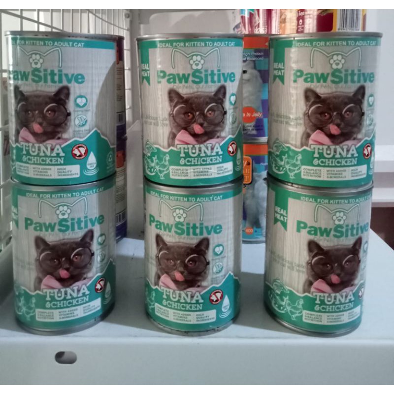 Jual PAWSITIVE KALENG MAKANAN BASAH 400 GRAM | Shopee Indonesia
