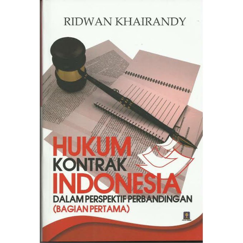 Jual Hukum Kontrak Indonesia Dalam Perspektif Perbandingan Bagian ...