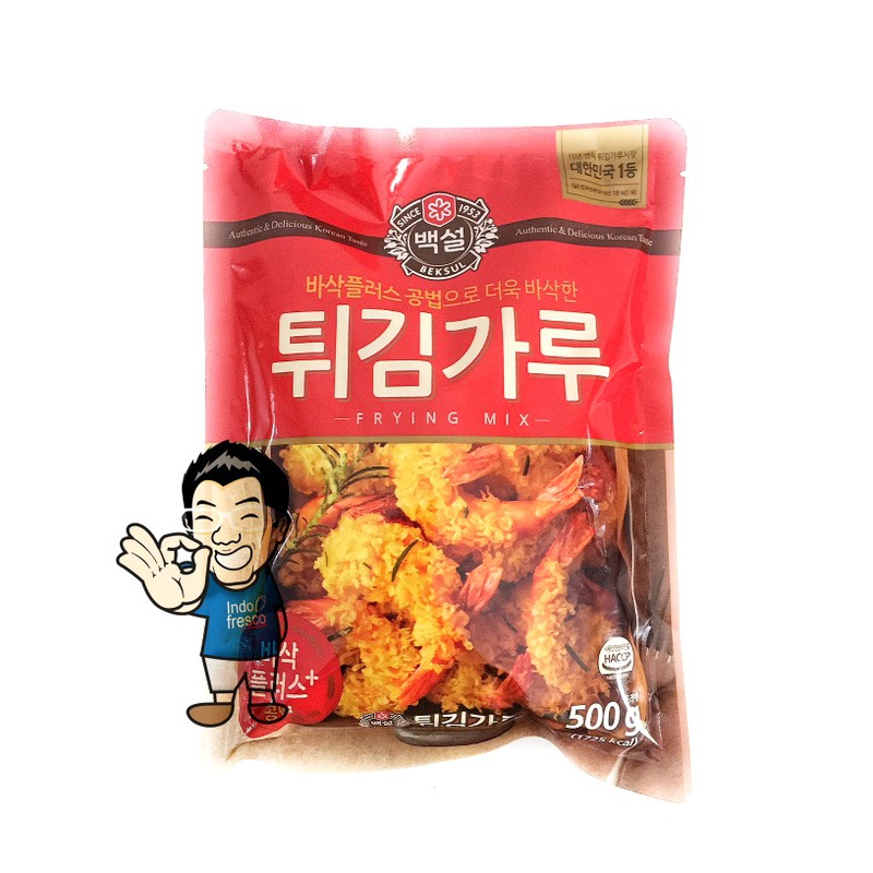 Jual Beksul Crispy Flour Tepung Bumbu Korea Korean Frying Mix 500gr