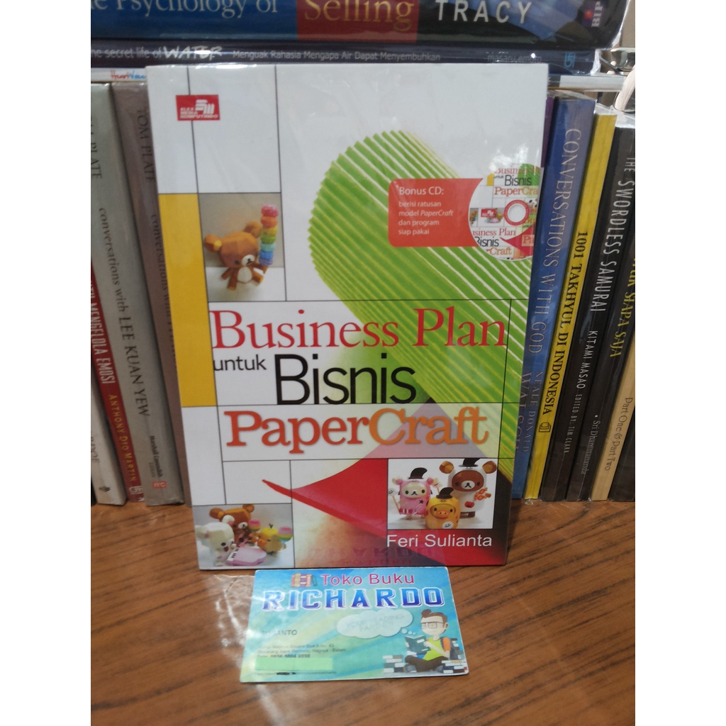 paper craft business plan