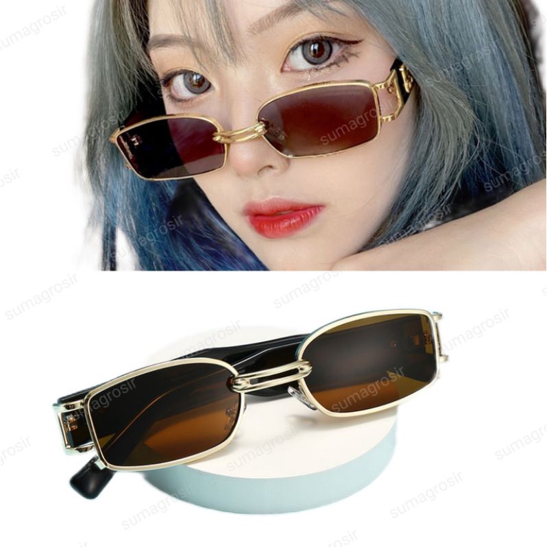 Jual Kacamata Hitam Sunglasses Anti Uv Matahari Dan Blueray Gaya Fashion Korea Pria Wanita Kotak