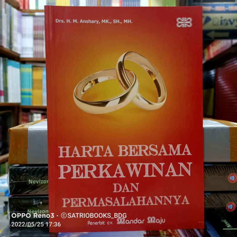 Jual HARTA BERSAMA PERKAWINAN DAN PERMASALAHANNYA. Drs. H.M. ANSHARY ...