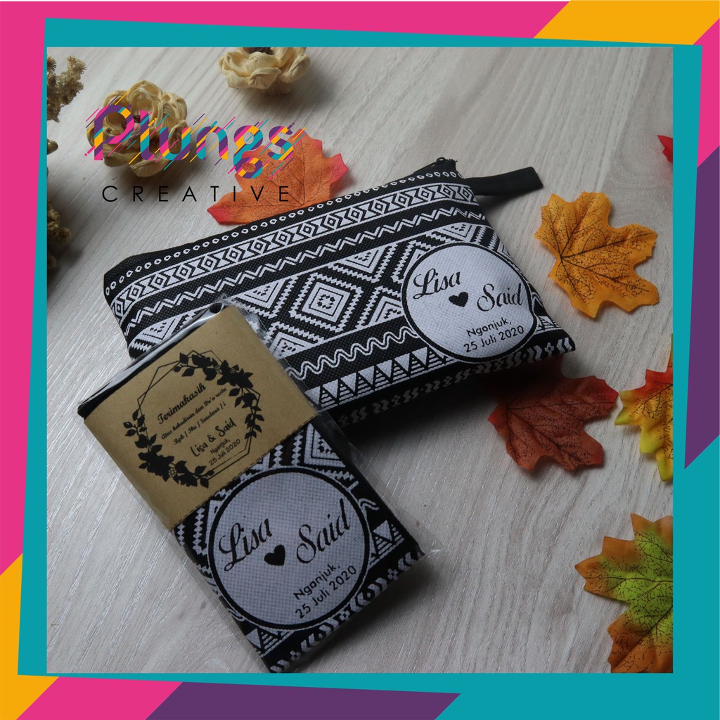 Souvenir Murah Pernikahan Wedding Bisa Packing Plastik Kertas Unik Desain Sesuai Permintaan