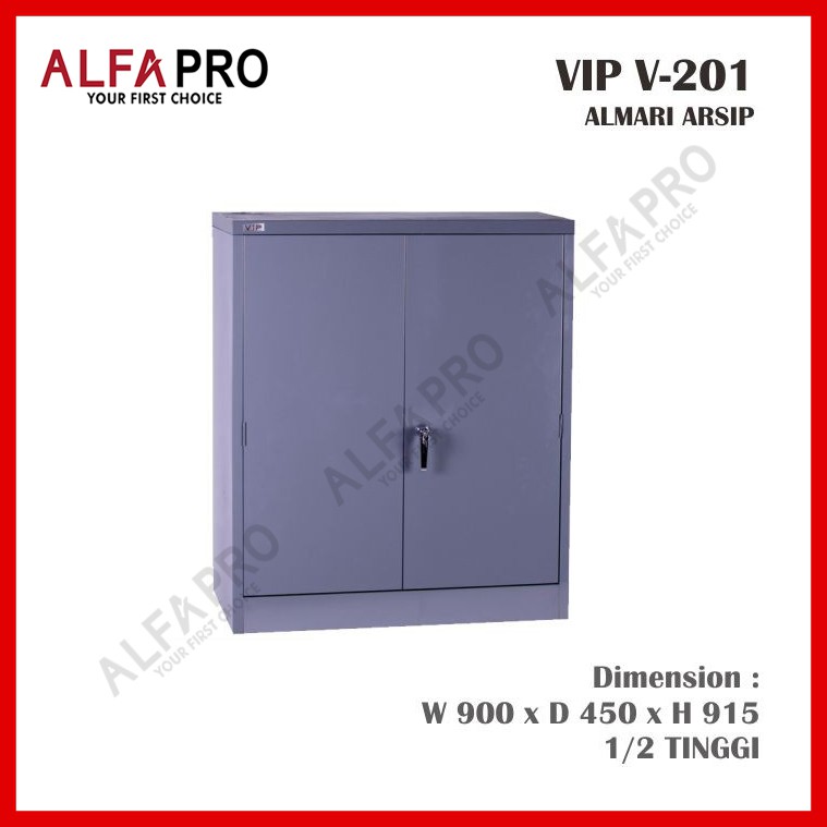 Jual LEMARI ARSIP BESI LEMARI BESI FILLING CABINET VIP - V 201 | Shopee ...