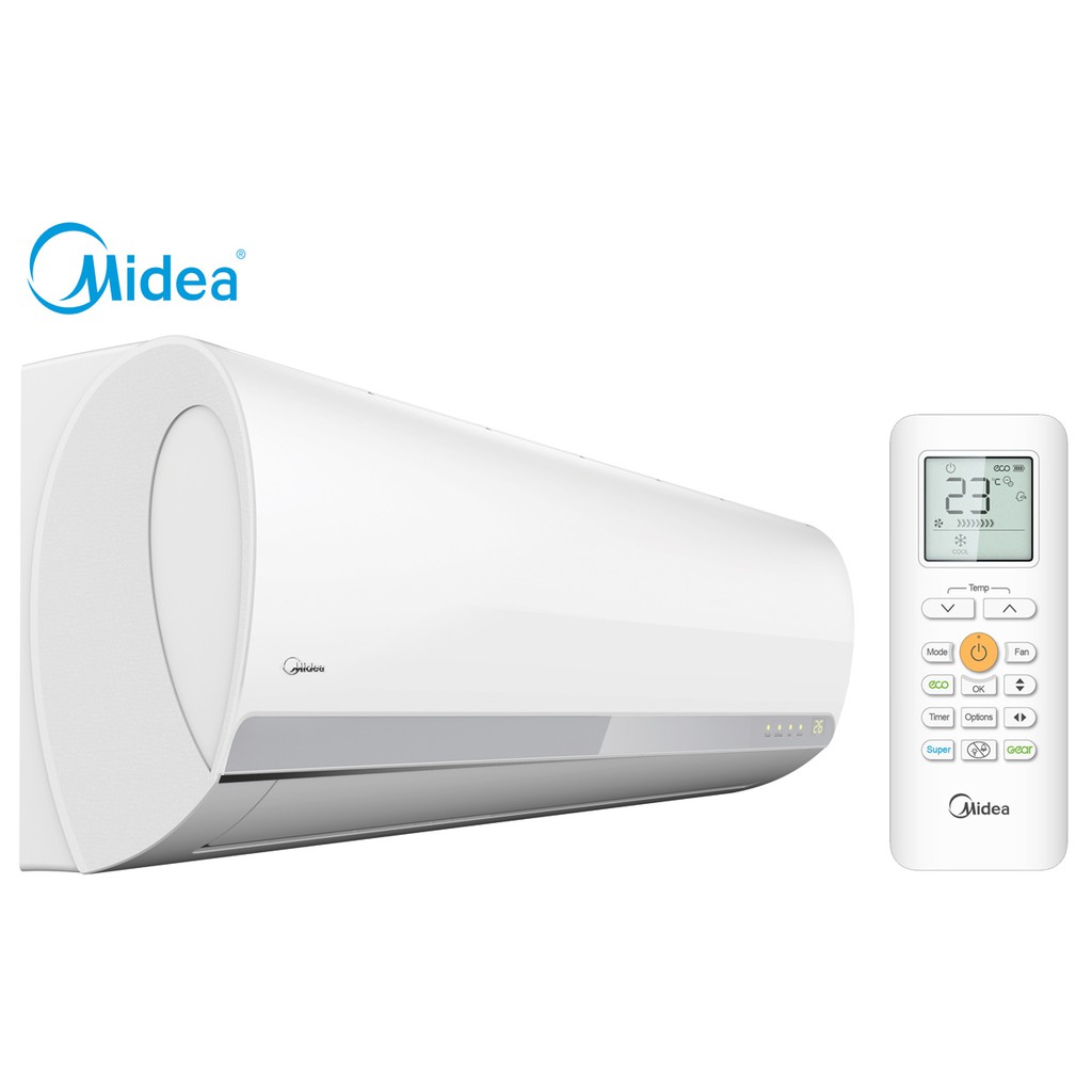 Jual Ac Split 1,5PK Midea Type: MSB-12CRN1 (Khusus Medan) Free Pasang ...