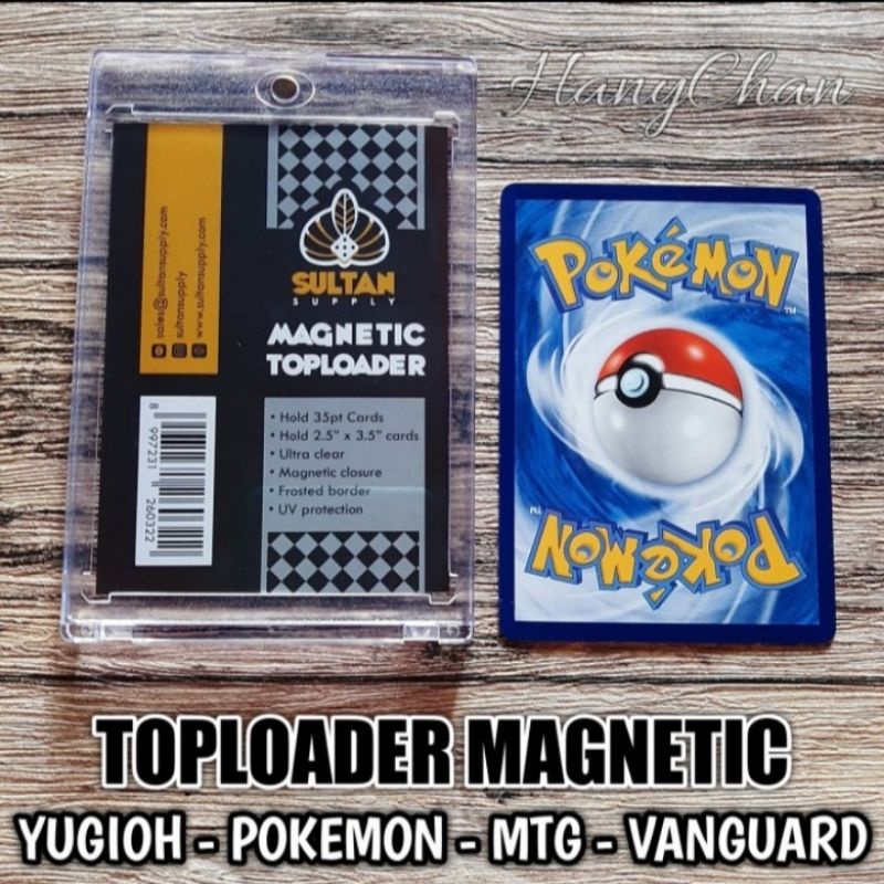 Jual TOPLOADER Magnetic Sultan Pokemon Yugioh Vanguard Mtg | Shopee ...