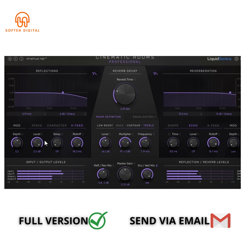 Jual LiquidSonics Cinematic Rooms Pro v1 VST Plugin best sounding