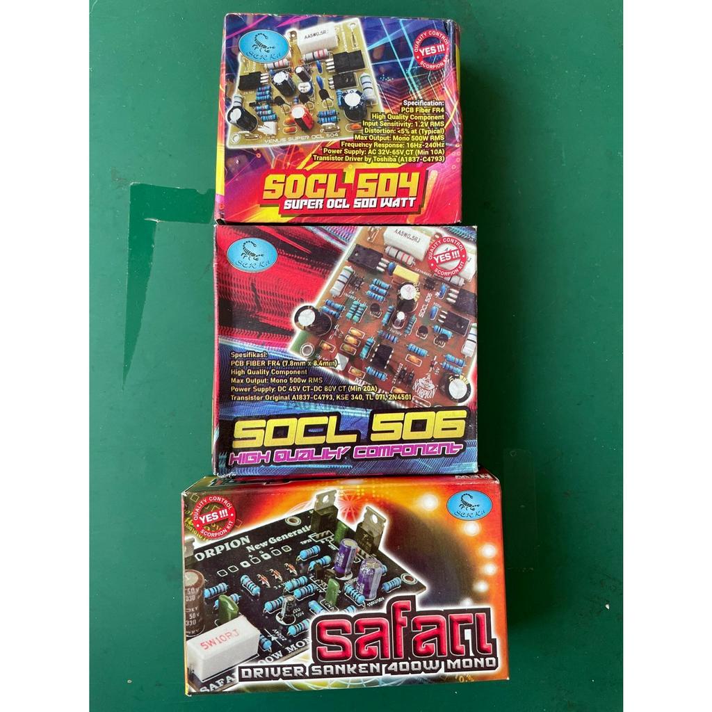 Jual ANEKA KIT DRIVER SOCL 504 SOCL 506 SAFARI 400W SUPER OCL 504 OC