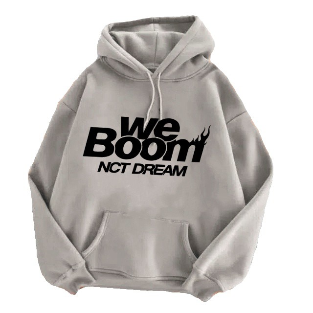 Felpa Con Cappuccio Asimmetrica We Boom - Abito Irregolare Per Fan, Poliestere, Tabella Taglie Personalizzata, Vari Colori - 2