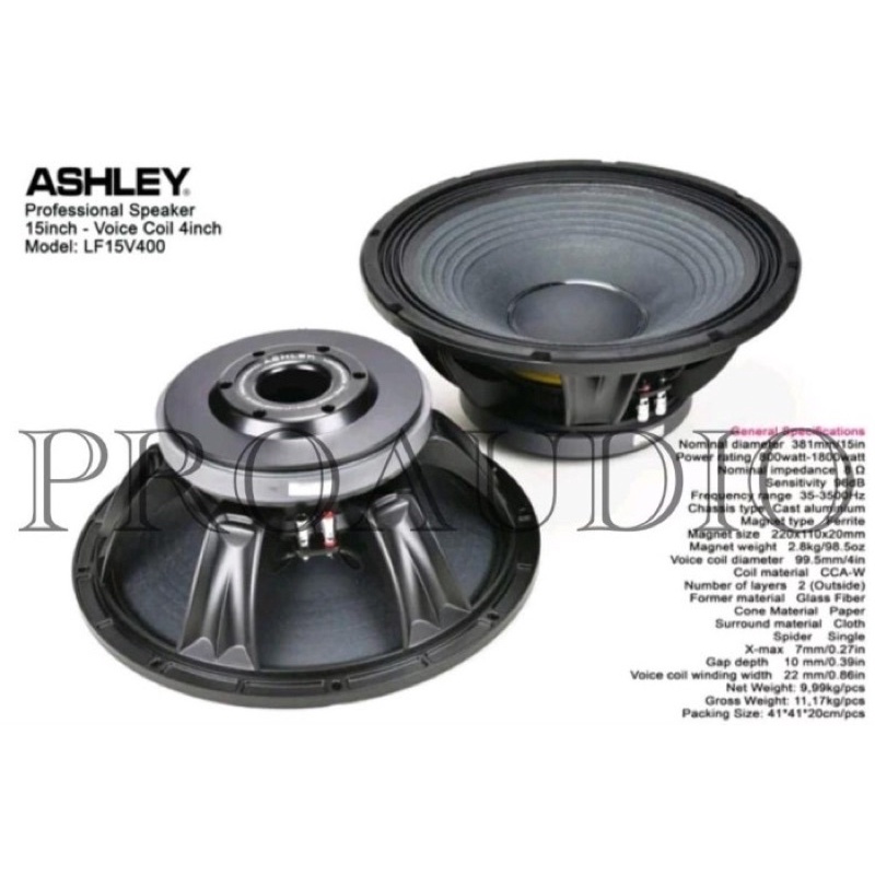 Jual Speaker Ashley Lf V Lf V Lf V Inch Watt Coil Inch Komponen Speaker