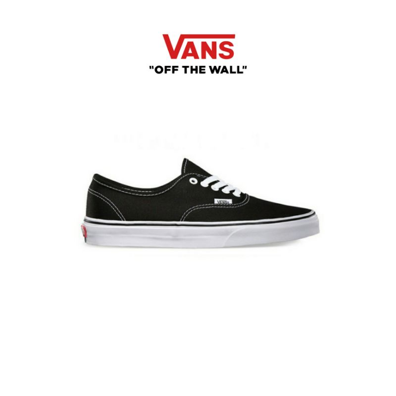 Jual vans authentic black white best sale