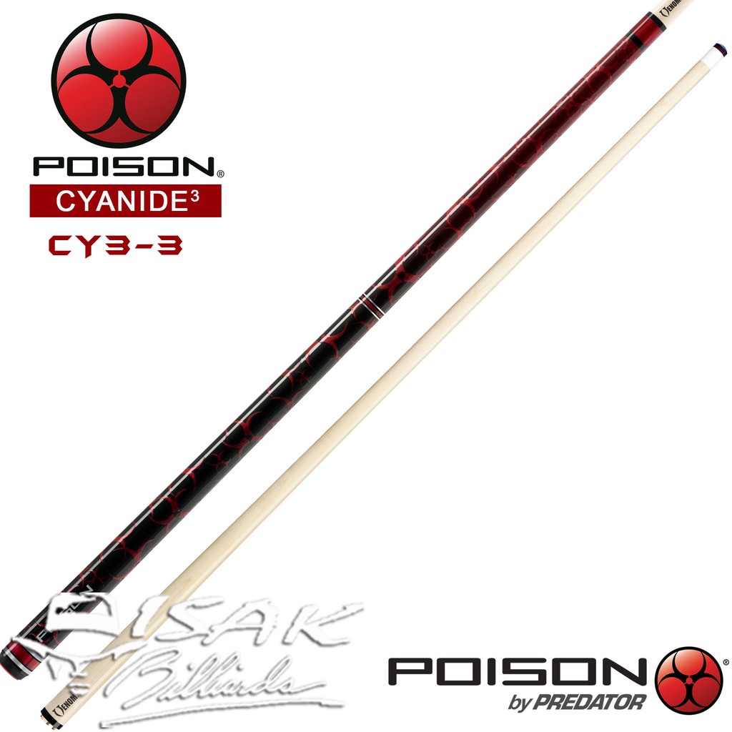 poison cyanide pool cue
