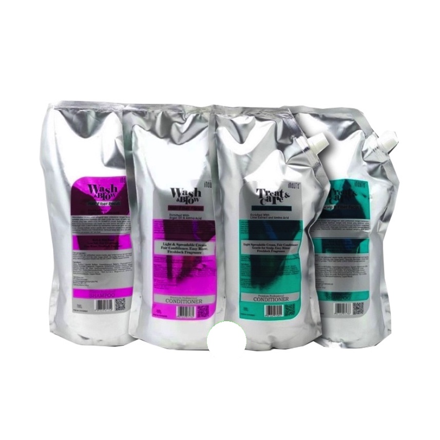 Jual INAURA Wash & Blow | INAURA Treat & Care Shampoo Conditioner ...