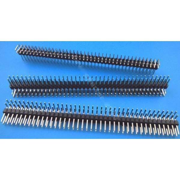 Jual Pin Header L Right Angle 2x40 Male header Siku Duri Ikan 80 pin ...
