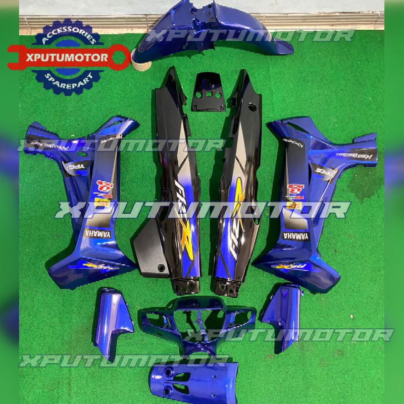 Jual Cover Body Fizr F Zr Biru Hitam Rcb Sss Bodi Yamaha Fiz R F Z R Spesial Edisi Full Set