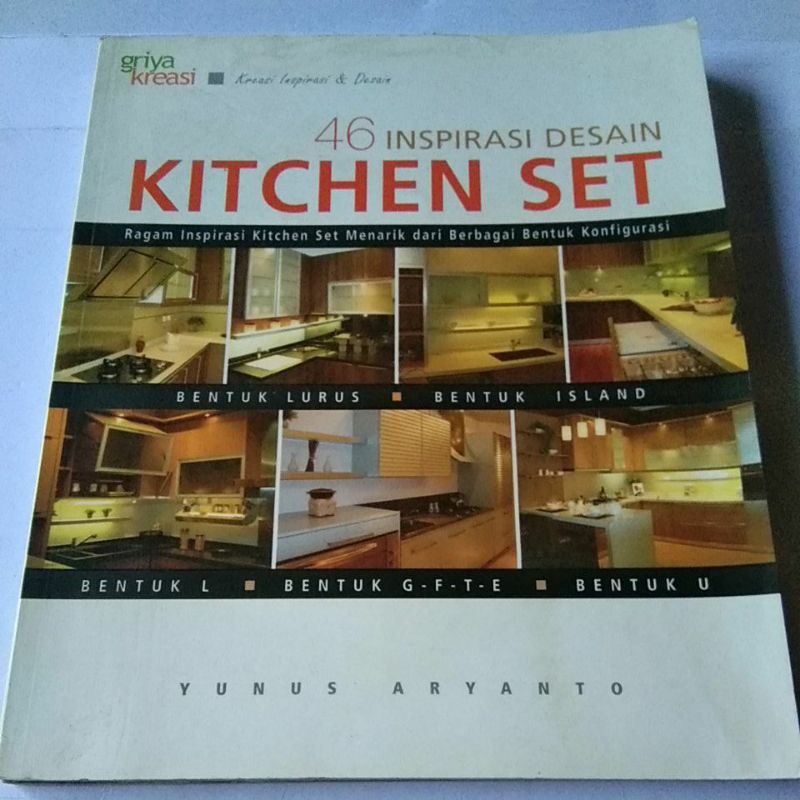 Jual Buku Arsitek 46 Inspirasi Desain Kitchen Set Shopee Indonesia