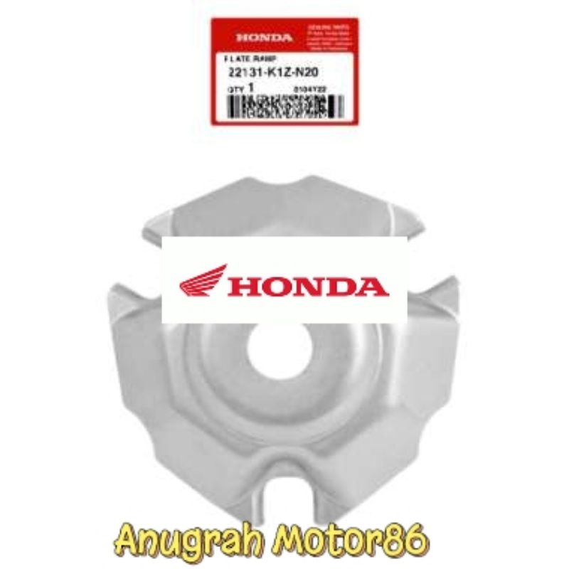 Jual K Z N Plate Rampe Tutup Rumah Roller Pcx Asli Honda