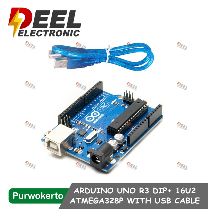 Jual Arduino Uno R3 Atmegra328p Dip 16u2 Compatible Like Original