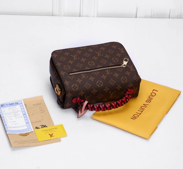 Tas import eks LOUIS VUITTON Lockit monogram handbag besar ad no sr -  Fashion Wanita - 804089690