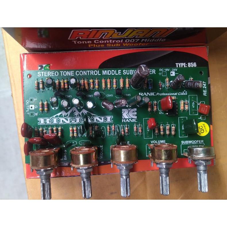 Jual Kit Tone Control Stereo Middle Plus Subwoofer Dc 12V ( 856 ...