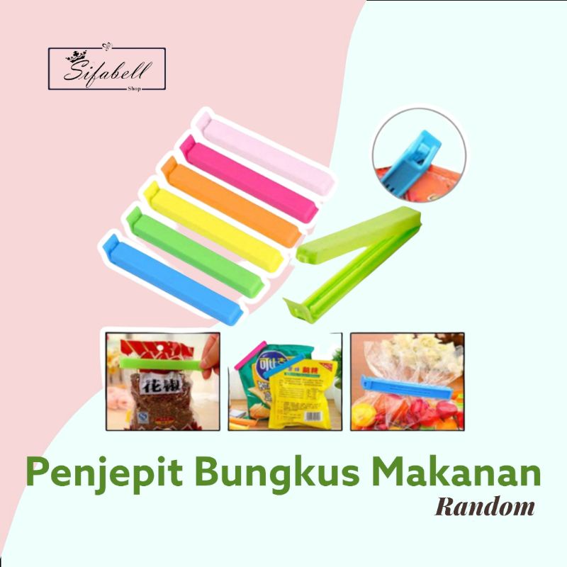 Jual Clip Food Penjepit Plastik Bungkus Makanan Klip Sealing Snack Sealer Shopee Indonesia 9351