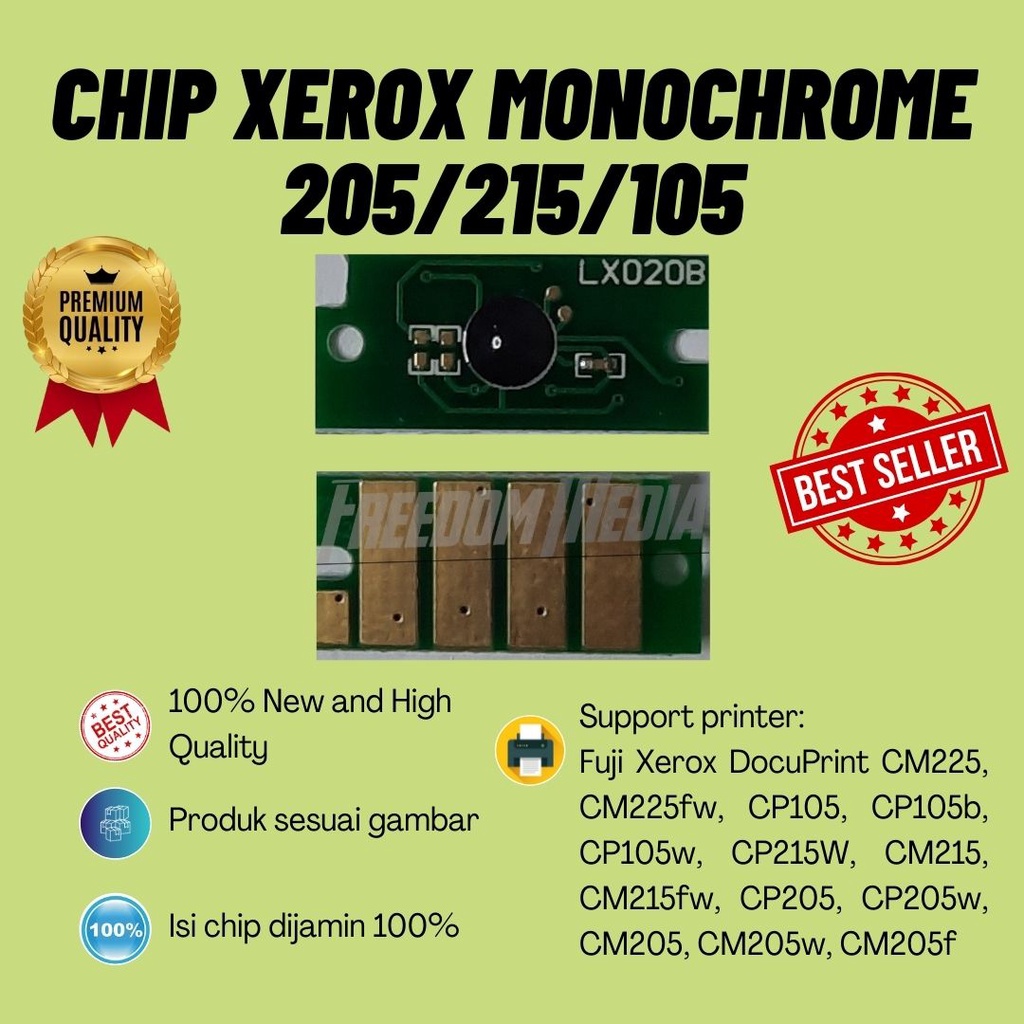 Jual Chip Toner Xerox P205 205 M205 P105 P205B M205B P205 Mono