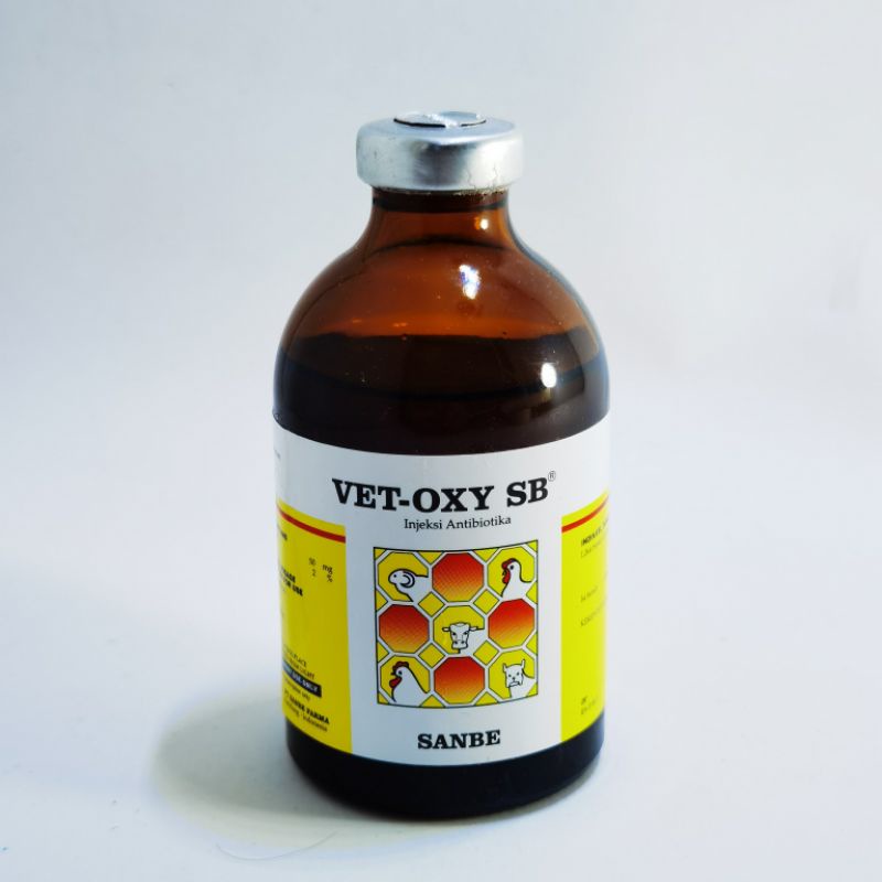 Jual Vet Oxy SB 50 ML Obat Hewan Ternak Sapi Kambing Kucing Anjing