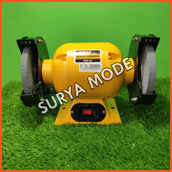 Jual MESIN GERINDA DUDUK LISTRIK MINI BENCH GRINDER 6" | Shopee Indonesia