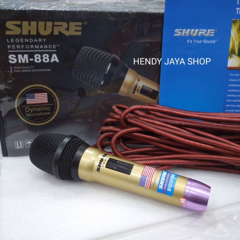 Jual Mic Shure sm88a Legendary Perfomance mic terbaik Shopee Indonesia