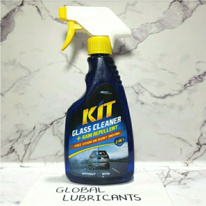 Jual KIT Glass Cleaner + Rain Repellent 500mL (Pembersih Kaca + Efek ...